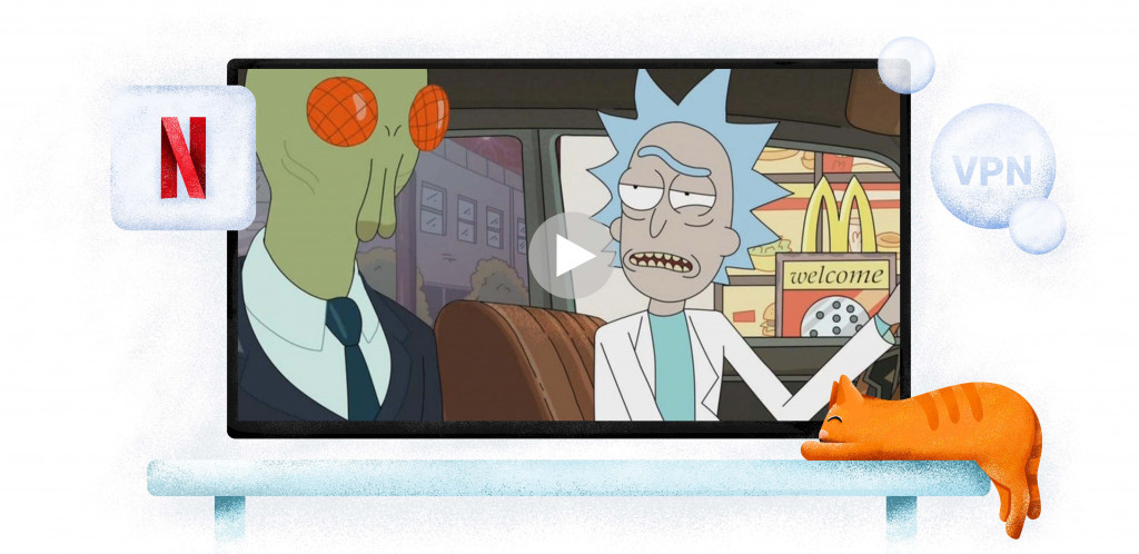 How To Watch Rick And Morty On Netflix Vpn Service